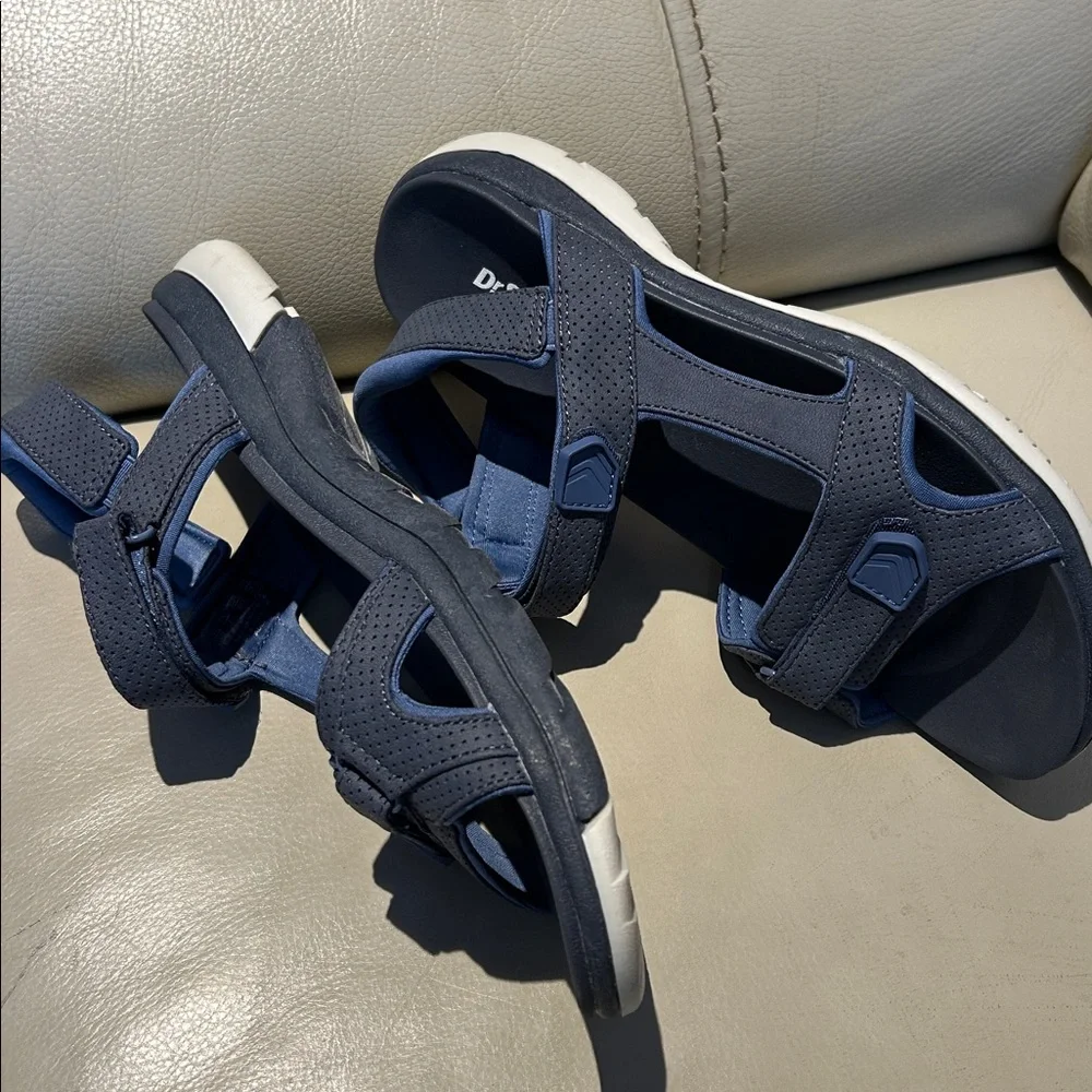 Dr. Scholl's Sandals hiking women’s Adelyn blue size 9.5 M sport beach shoes - Picture 2 of 9